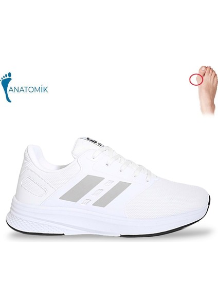 1815-29964-29779 Anatomik Tabanlı Unisex Sneakers Ayakkabı - NKT01815-BEYAZ-43