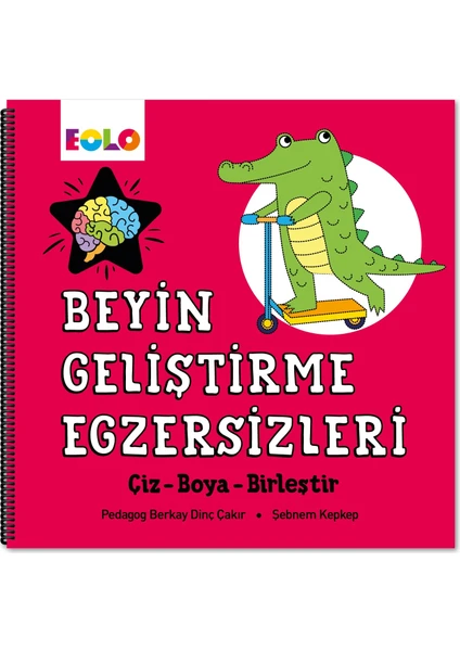 Beyin Geliştirme Egzersizleri / Çiz-Boya-Birleştir