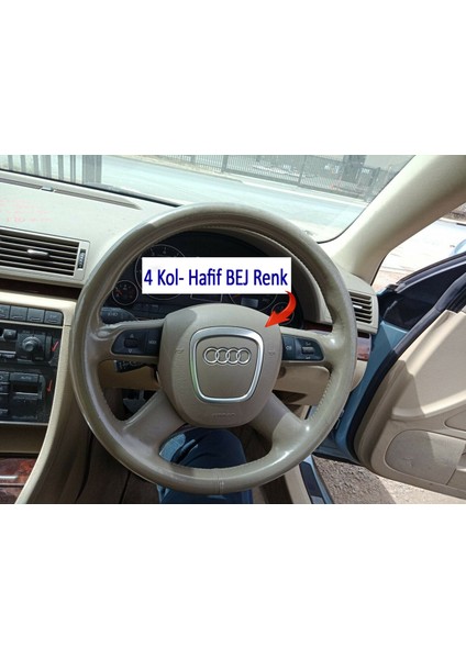 Audi A4 Airbag Kapağı Açık Bej 4 Kollu 2005-2012