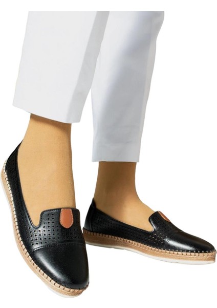 Ortopedik Hafif Taban Babet Ayakkabı SİYAH