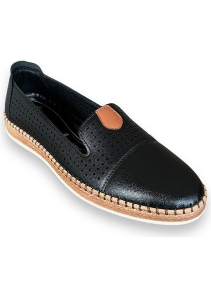 Ortopedik Hafif Taban Babet Ayakkabı SİYAH