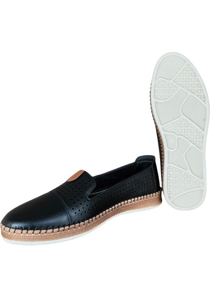 Ortopedik Hafif Taban Babet Ayakkabı SİYAH