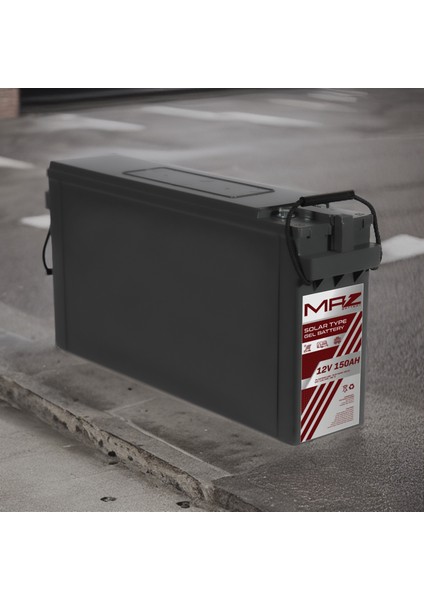 12 Volt 150 Amper Solar Jel Akü 12V 150AH (Yeni Üretim)