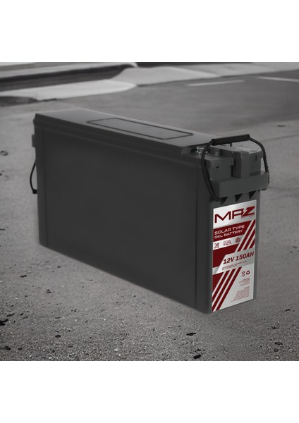12 Volt 150 Amper Solar Jel Akü 12V 150AH (Yeni Üretim)