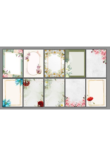 Mektup Kağıdı (A4- 21X29 Cm- 10 Adet)