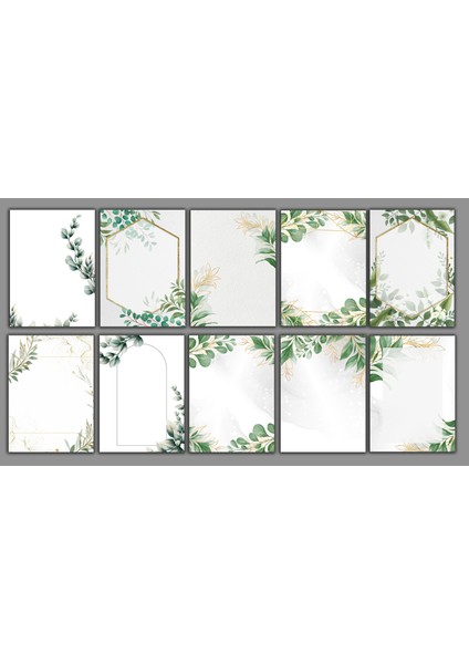 Mektup Kağıdı (A5- 15X21 Cm- 10 Adet)