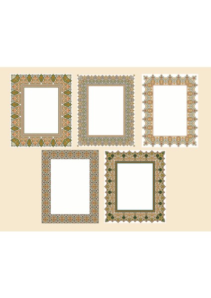 Mektup Kağıdı (A4- 21X29 Cm- 5 Adet)