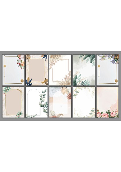 Mektup Kağıdı (A4- 21X29 Cm- 10 Adet)