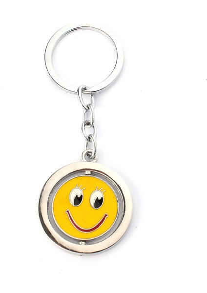 3D Gülen Yüz Tasarımlı ve Dönerli Anahtarlık ''newlifepromosyon'' MDL108 fiyatları