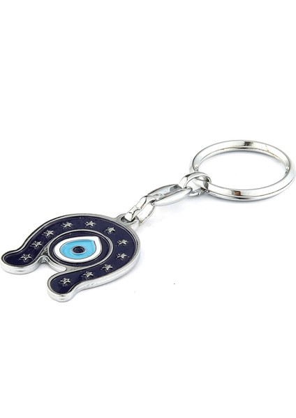 Nazar Boncuklu Nal Figürlü Anahtarlık ''newlifepromosyon'' MDL245