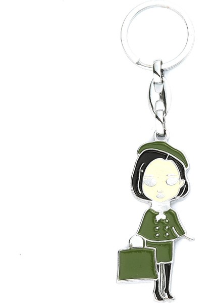 Bayan Hostes Tasarımlı Anahtarlık ''newlifepromosyon'' MDL277 fiyatları