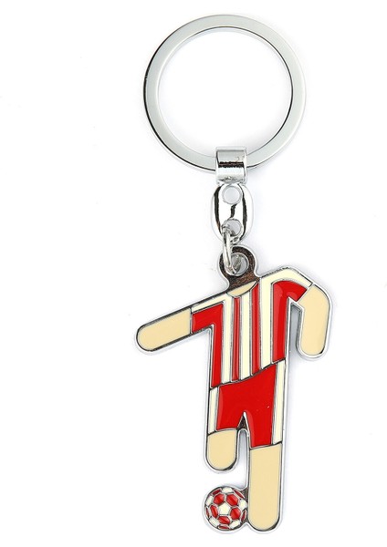 Kırmızı Beyaz Futbolcu Tasarımlı Anahtarlık ''newlifepromosyon'' MDL336 fiyatları