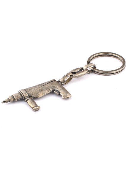 Eskitme Matkap Tasarımlı Anahtarlık ''newlifepromosyon'' MDL489