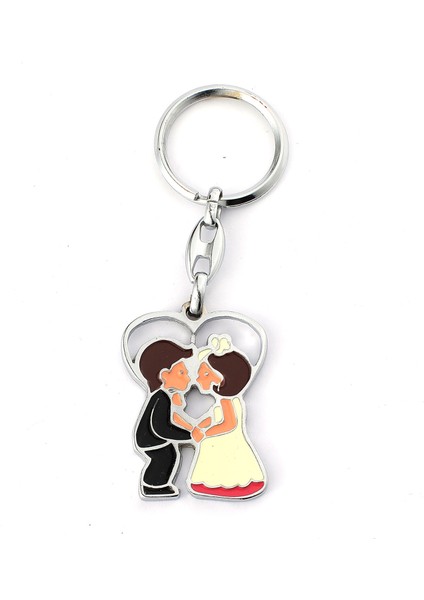 Gelin Damat Figürlü Anahtarlık ''newlifepromosyon'' MDL58 fiyatları