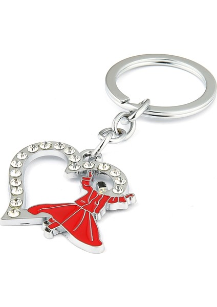 Taşlı Semazen Tasarımlı Anahtarlık ''newlifepromosyon'' MDL333