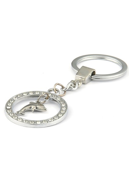 Taşlı Yunus Tasarımlı Anahtarlık ''newlifepromosyon'' MDL517