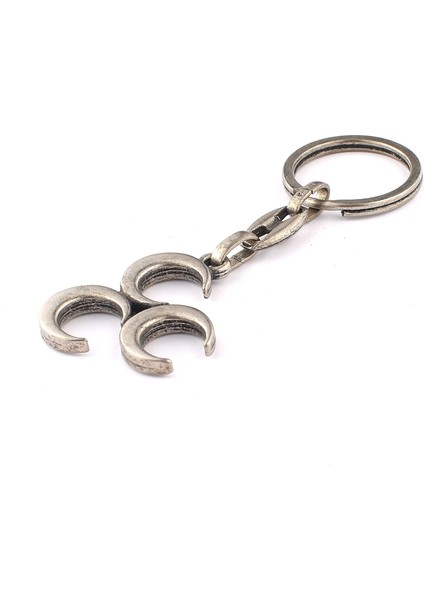 3D Eskitme Üç Hilal Tasarımlı Anahtarlık ''newlifepromosyon'' MDL470