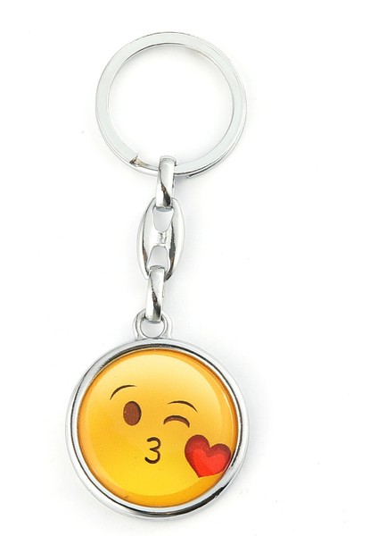 Göz Kırpan Figürlü Emoji Anahtarlık ''newlifepromosyon'' MDL187 fiyatları