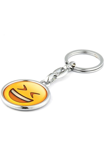 Gülen Yüz Smiley Emoji Anahtarlık ''newlifepromosyon'' MDL219