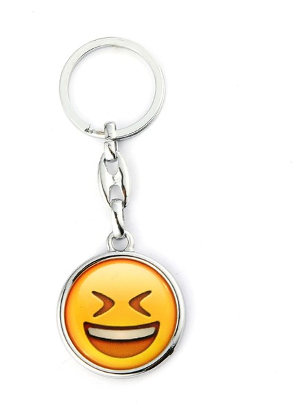 Gülen Yüz Smiley Emoji Anahtarlık ''newlifepromosyon'' MDL219 fiyatları