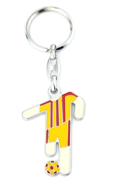 Sarı Kırmızı Futbolcu Tasarımlı Anahtarlık ''newlifepromosyon'' MDL379 fiyatları