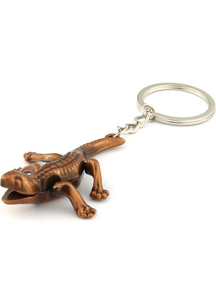 3D Oynar Bacaklı Kertenkele Tasarımlı Anahtarlık ''newlifepromosyon'' MDL406