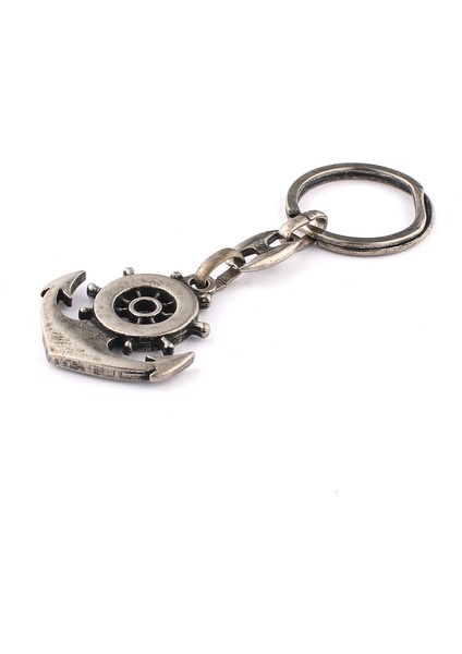 3D Eskitme Çapa Tasarımlı Anahtarlık ''newlifepromosyon'' MDL473