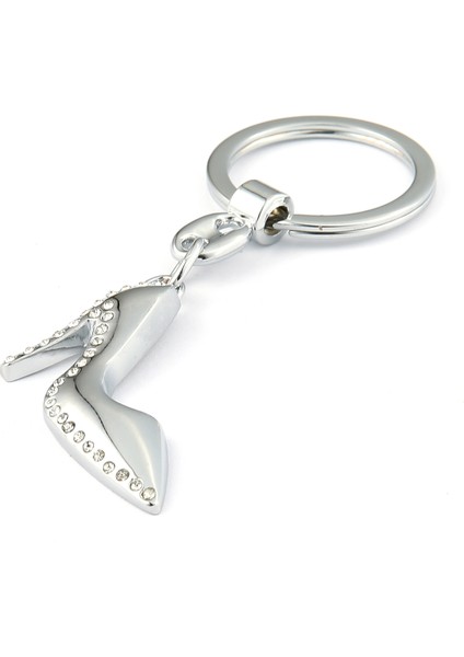 Taşlı Stiletto Ayakkabı Tasarımlı Anahtarlık ''newlifepromosyon'' MDL523