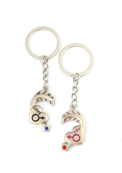 Taşlı Sevgili Çift Tasarımlı Anahtarlık ''newlifepromosyon'' MDL349 fiyatları