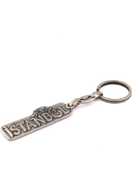 Eskitme Istanbul Yazılı Anahtarlık ''newlifepromosyon'' MDL449