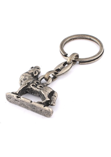 Eskitme 3D Bozkurt Temalı Anahtarlık ''newlifepromosyon'' MDL450 modelleri