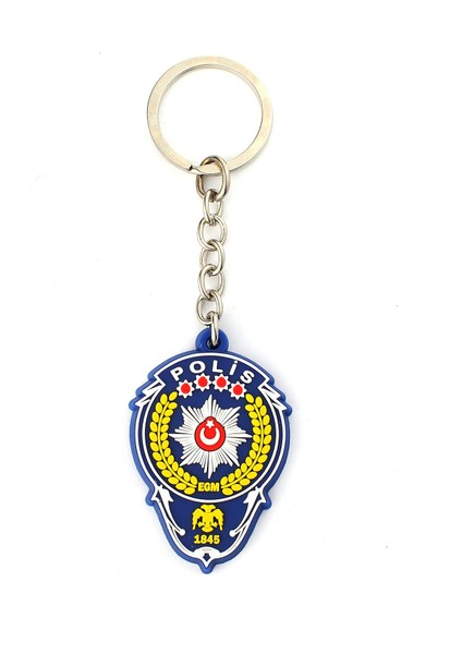 E.g.m Polis Rozet Temalı Anahtarlık ''newlifepromosyon'' MDL78