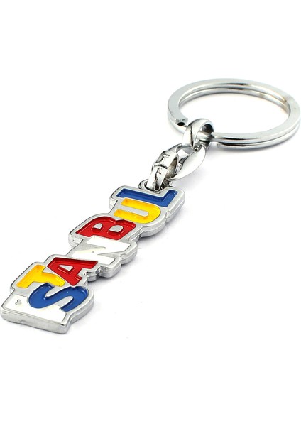 Renkli Istanbul Yazılı Anahtarlık ''newlifepromosyon'' MDL147