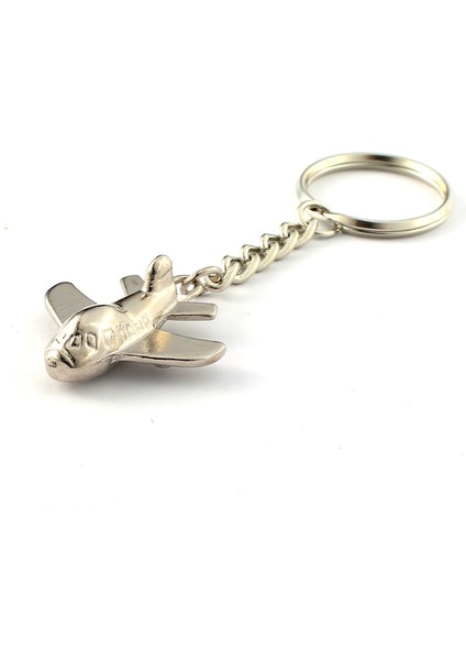 Metal Uçak Eskitme Anahtarlık ''newlifepromosyon'' MDL165