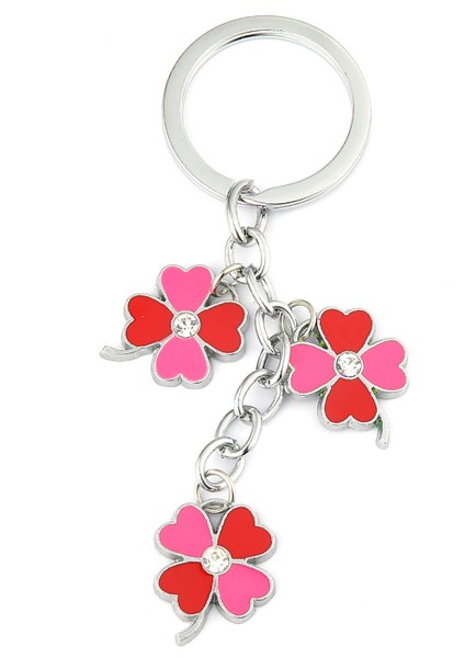 Taşlı Yonca Tasarımlı Anahtarlık ''newlifepromosyon'' MDL315 fiyatları