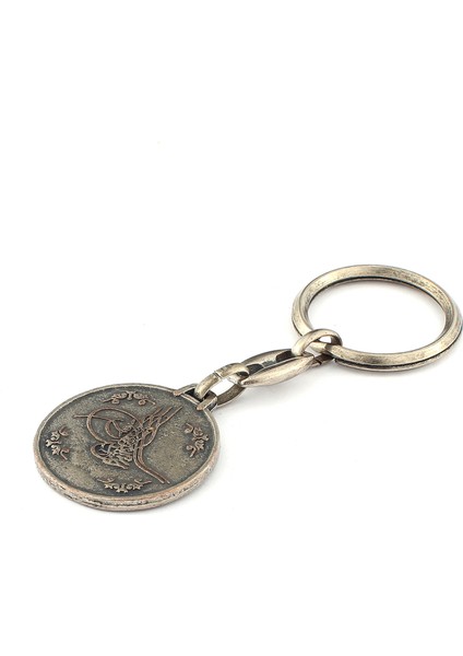 Eskitme Osmanlı Tuğra Tasarımlı Anahtarlık ''newlifepromosyon'' MDL430