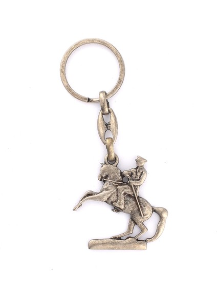 Eskitme At Üstünde M.k.atatürk Tasarımlı Anahtarlık ''newlifepromosyon'' MDL472