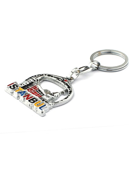 Renkli Türkiye ve Istanbul Yazılı Temalı Anahtarlık ''newlifepromosyon'' MDL154