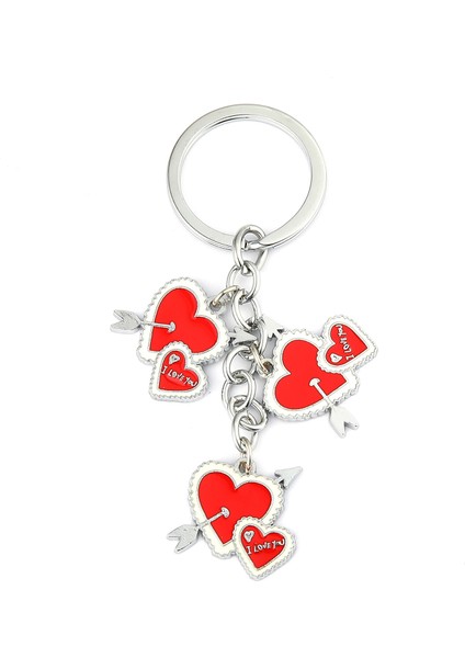 Kalp Tasarımlı Anahtarlık ''newlifepromosyon'' MDL310 fiyatları