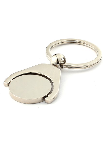 Metal Çift Taraflı ve Dönerli 3D Şık Anahtarlık ''newlifepromosyon'' MDL107