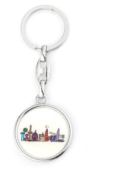 Istanbul Yazılı Anahtarlık ''newlifepromosyon'' MDL191 fiyatları