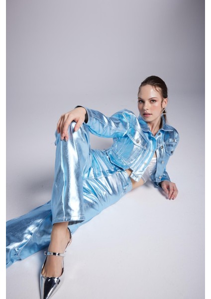 Varak Kaplama Kargo Cepli Millen Pantolon Mavi fiyatları