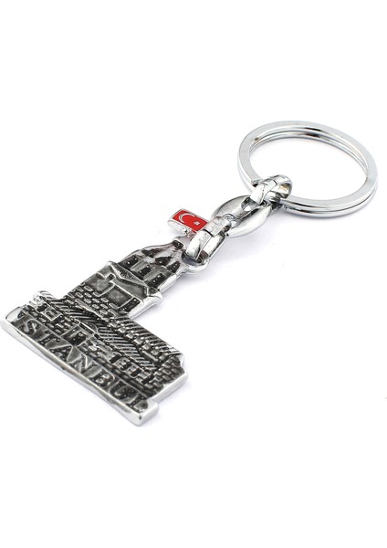 Kız Kulesi Temalı Istanbul Yazılı Anahtarlık ''newlifepromosyon'' MDL85