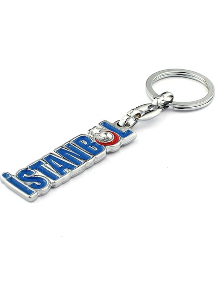 Istanbul Yazılı Ay Yıldız Temalı Anahtarlık ''newlifepromosyon'' MDL88