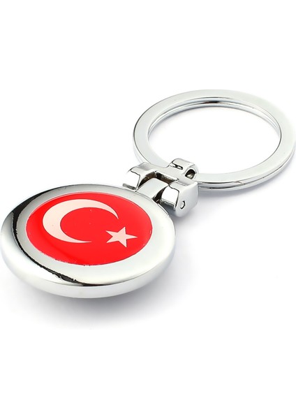 Ay Yıldız Damla Logolu Anahtarlık ''newlifepromosyon'' MDL126