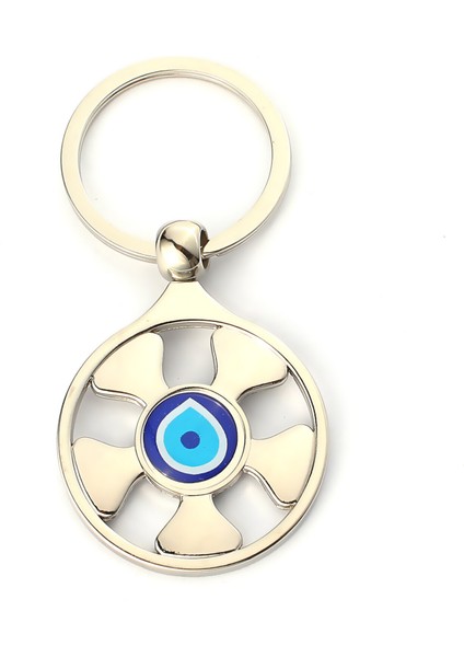 Nazar Boncuğu Damla Logolu Logosuz Anahtarlık ''newlifepromosyon'' MDL127 fiyatları