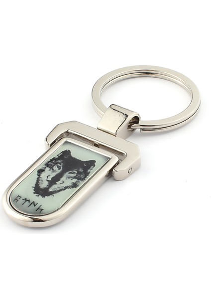 Türk Yazılı Kurt Damla Logolu Anahtarlık ''newlifepromosyon'' MDL130