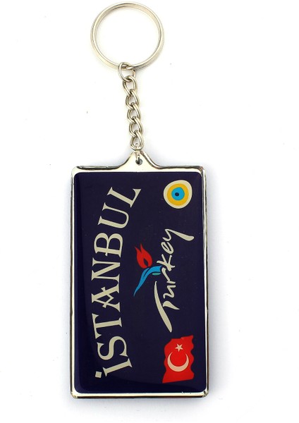 Nazar Boncuk Temalı Istanbul Yazılı Anahtarlık ''newlifepromosyon'' MDL162 fiyatları