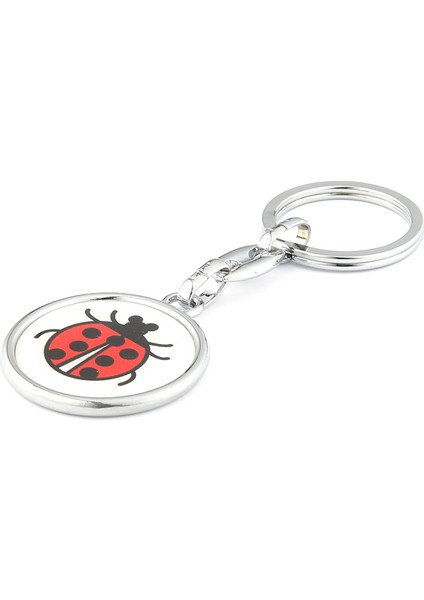 Uğur Böceği Logolu Anahtarlık ''newlifepromosyon'' MDL175