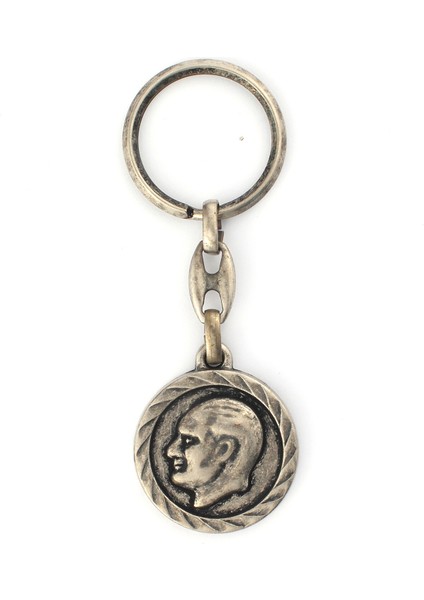 Eskitme Atatürk Siluet Tasarımlı Anahtarlık ''newlifepromosyon'' MDL500 fiyatları